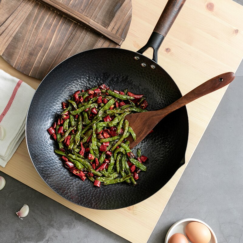 Wok Japonais Ø32 cm Antiadhésif Utilisation