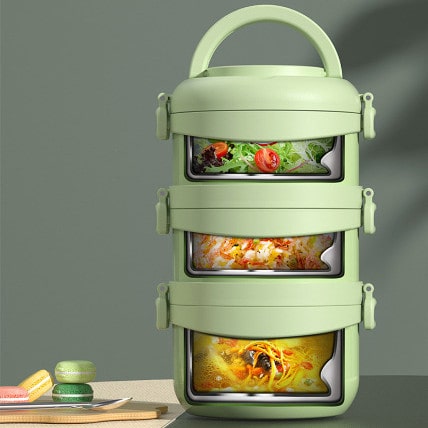 Lunch Box Thermique Isotherme Inox - Mornila™