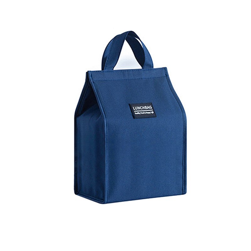 Lunch Bag Sac à Déjeuner Isotherme Bleu L