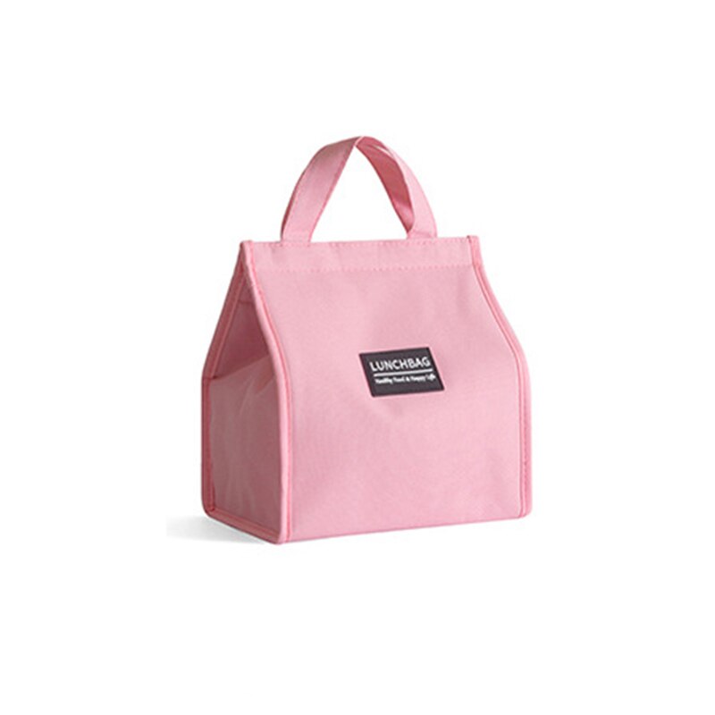 Lunch Bag Sac à Déjeuner Isotherme Rose M