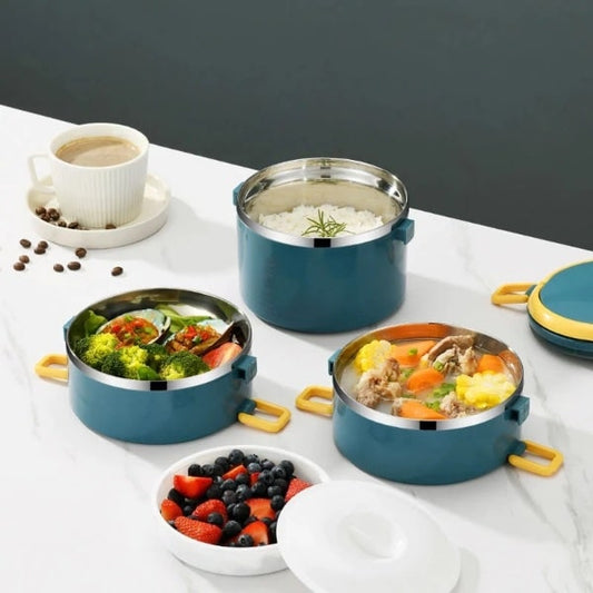 Lunch Box Isotherme en Inox pour Repas Adulte Utilisation