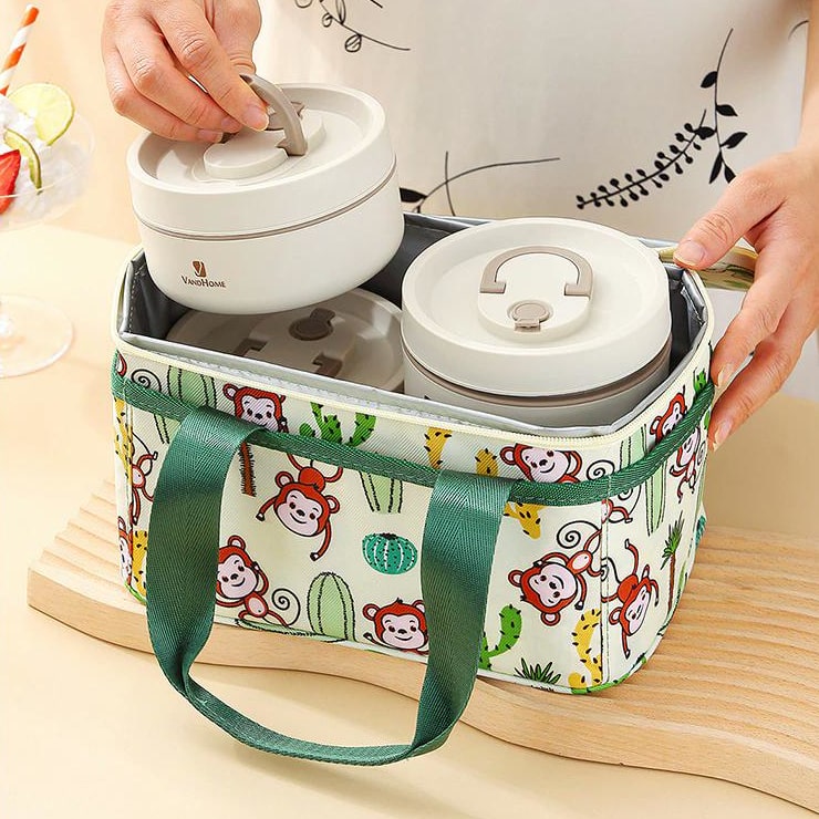 Lunch Box Isotherme Inox pour Déjeuner Lunch Bag