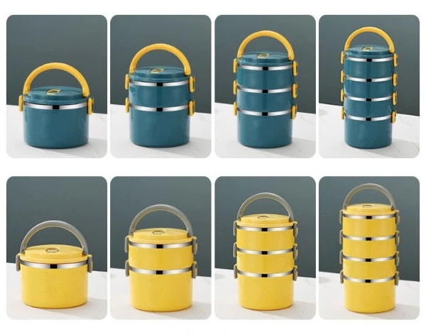 Lunch Box Isotherme en Inox pour Repas Adulte Modèles