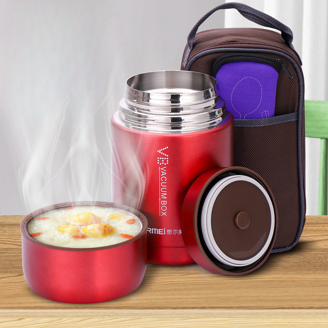 Lunch Box coloris Rouge 800ml
