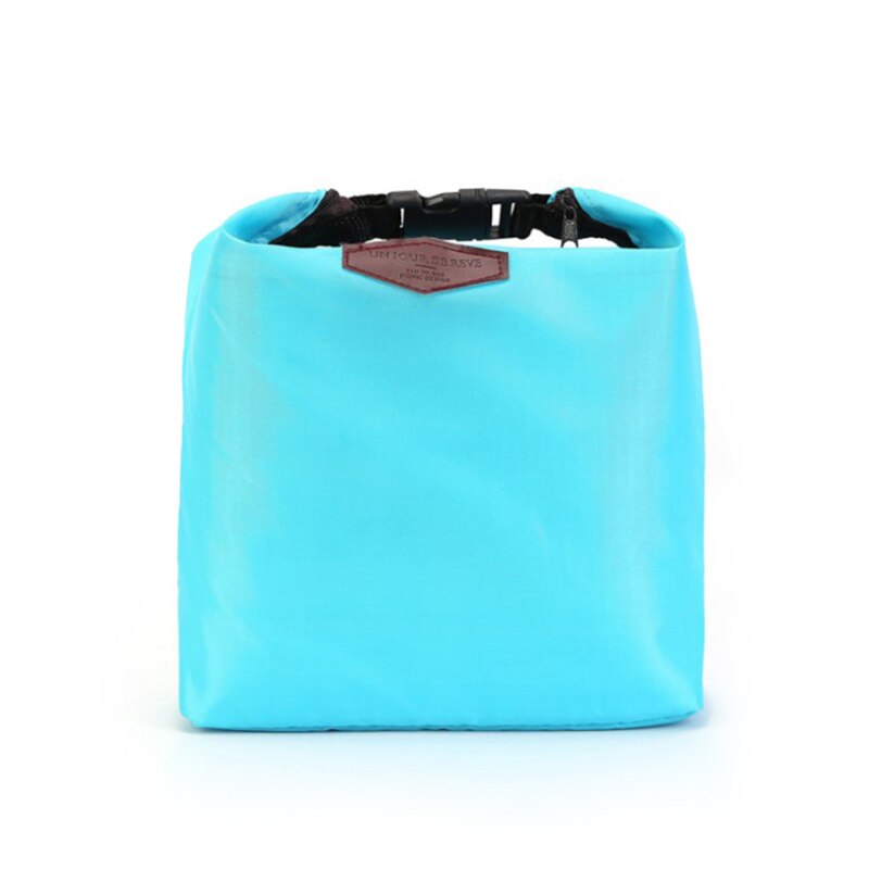 Sac de Rangement de Déjeuner Isotherme Bleu Clair