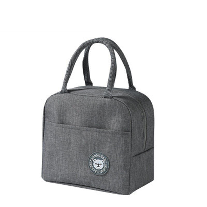 Sac Isotherme Glacière Lunch Bag 7L Gris