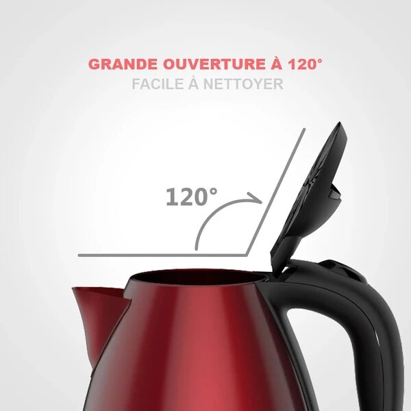 Bouilloire Électrique 2L - Théière Grande