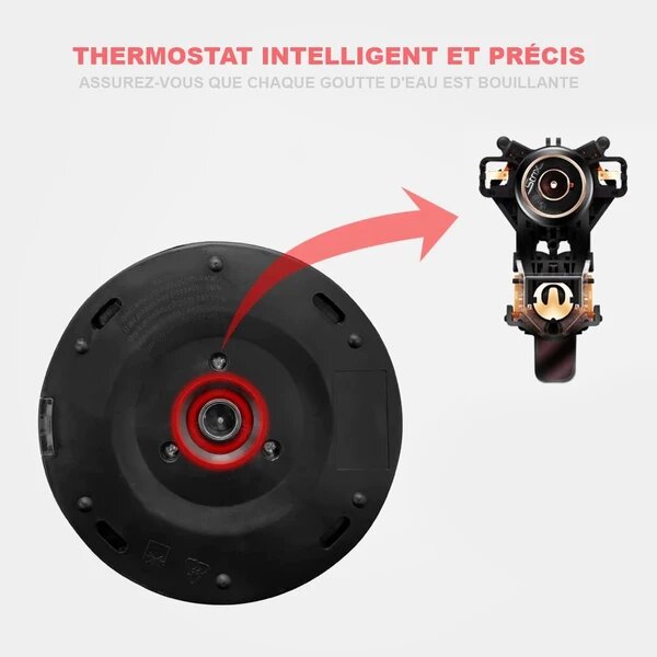 Bouilloire Électrique 2L - Théière Intelligent