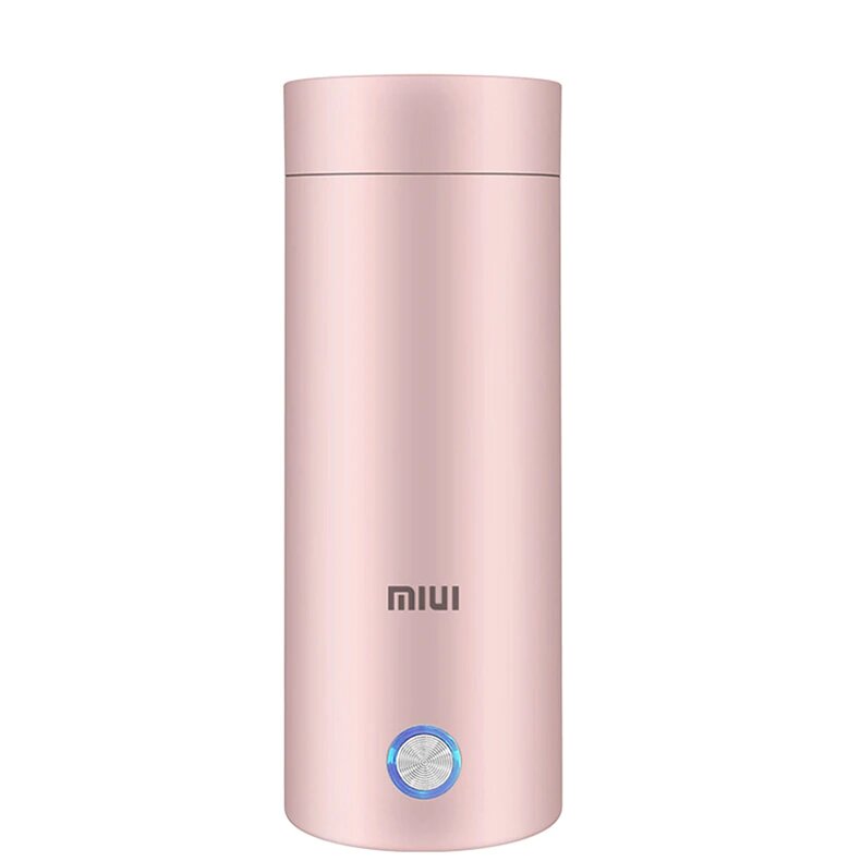 Bouilloire Électrique Portable 0.4L - Tasse Thermique Rose