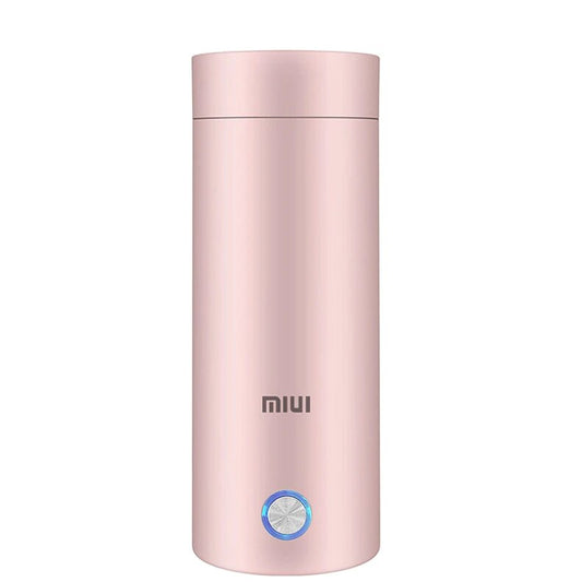 Bouilloire Électrique Portable 0.4L - Tasse Thermique Rose