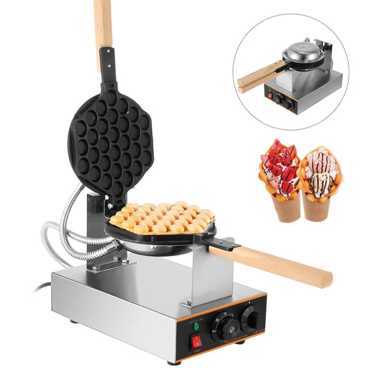 Gaufrier Électrique à Bulles Professionnel - Bubble Waffle