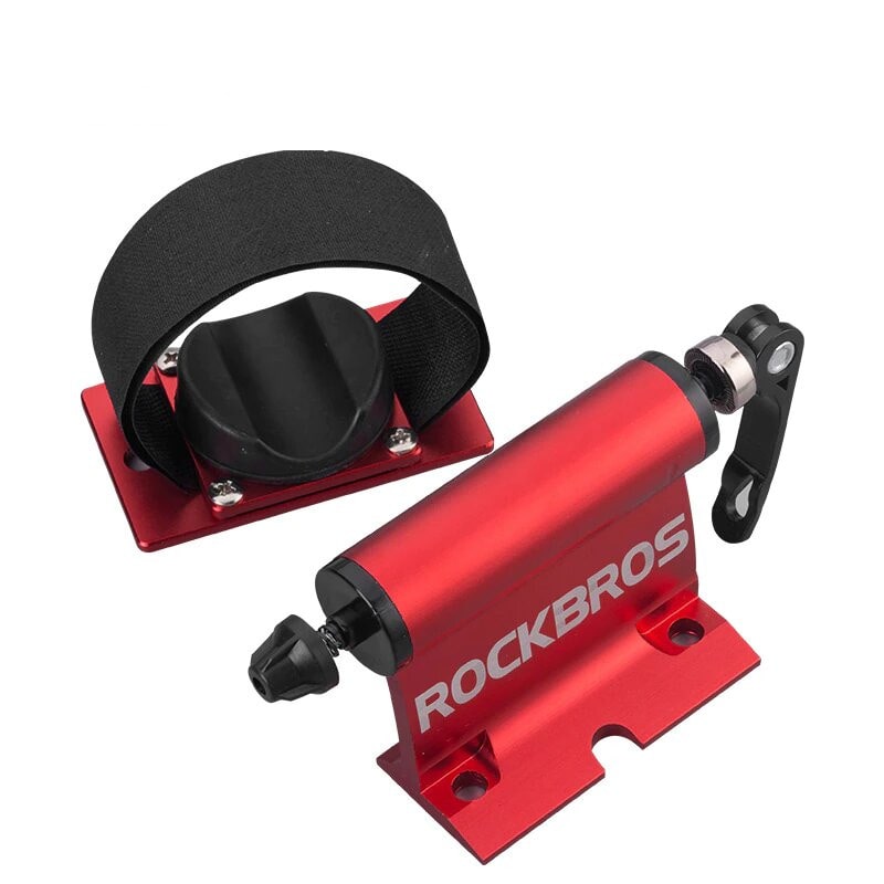 Porte-Vélo pour Barre de Toit de Voiture Rouge