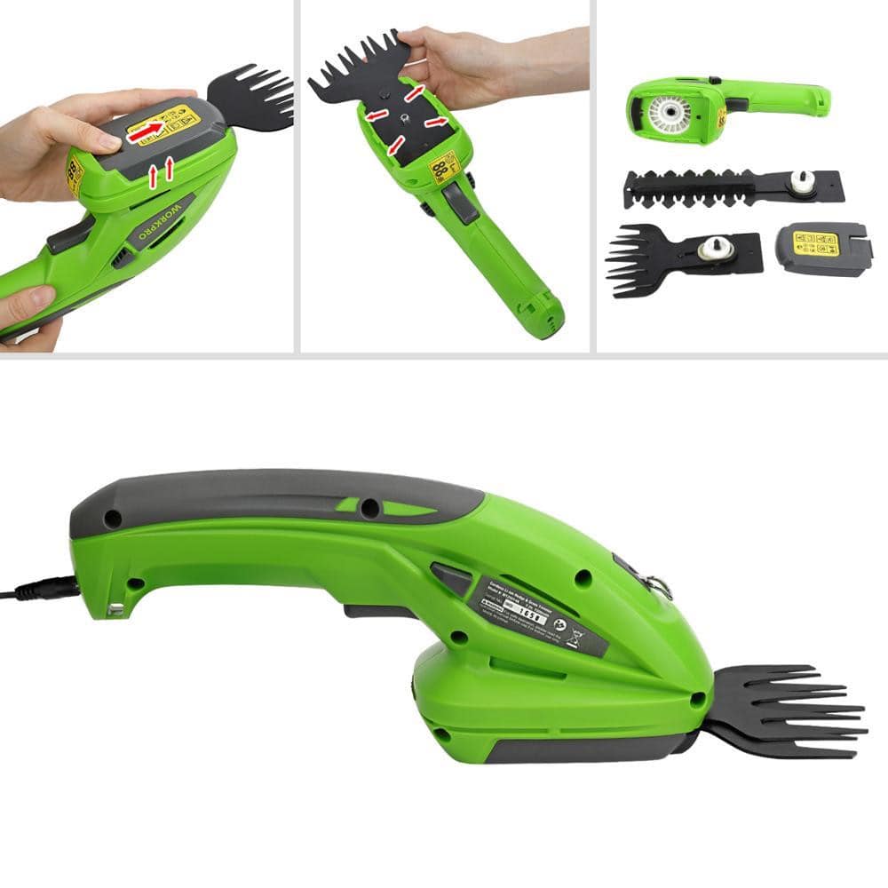 Taille-Haie Électrique 2 en 1 Rechargeable