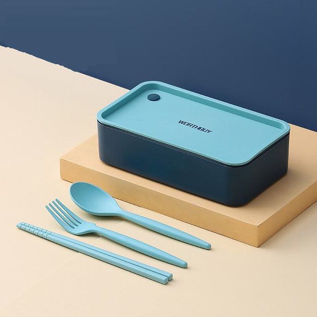 Lunch Box Isotherme Inox Adulte 1 Couche Bleu