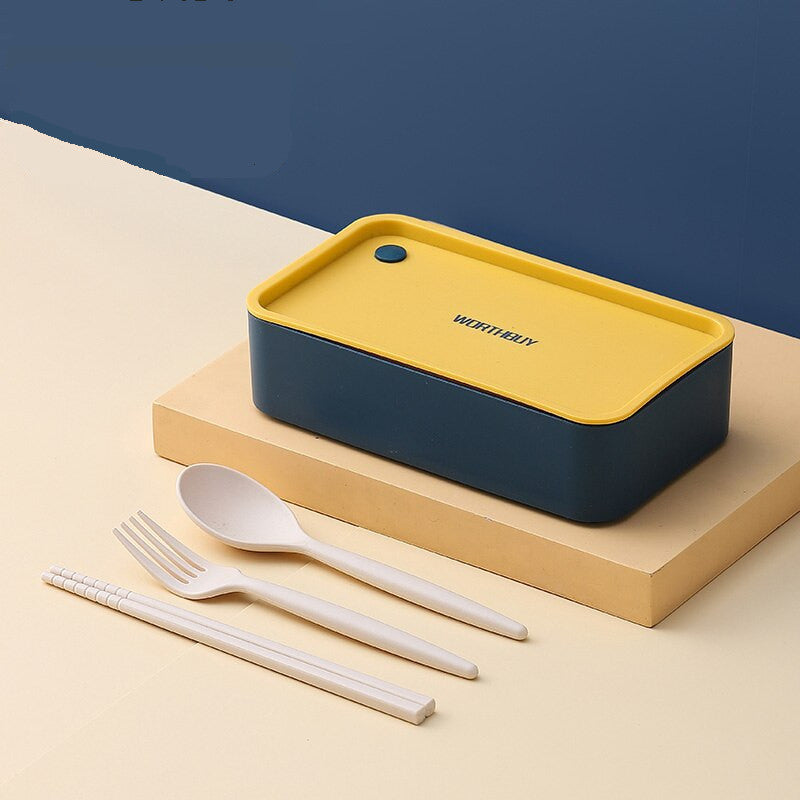 Lunch Box Isotherme Inox Adulte 1 Couche Jaune