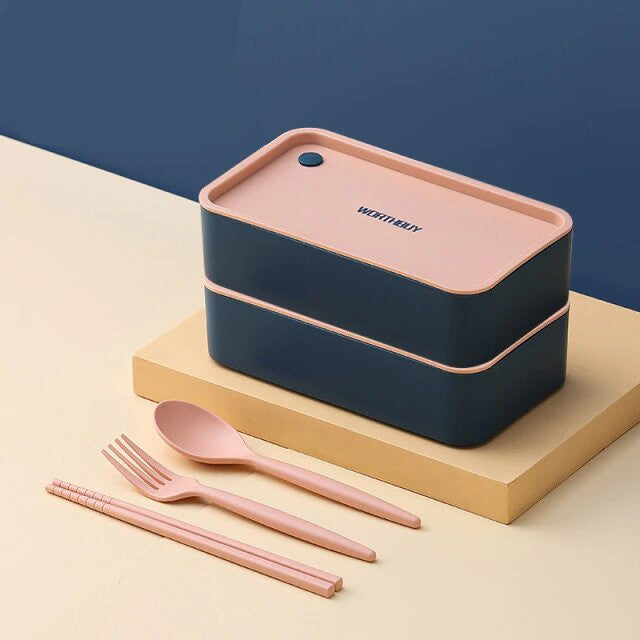 Lunch Box Isotherme Inox Adulte 2 Couches Rose