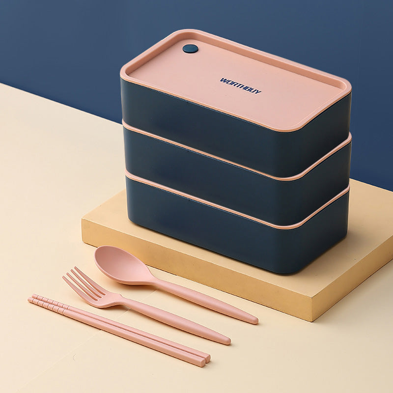 Lunch Box Isotherme Inox Adulte 3 Couches Rose