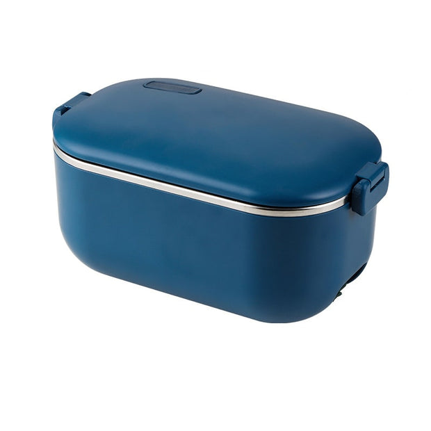 Lunch Box Chauffante Electrique Isotherme Inox Bleu