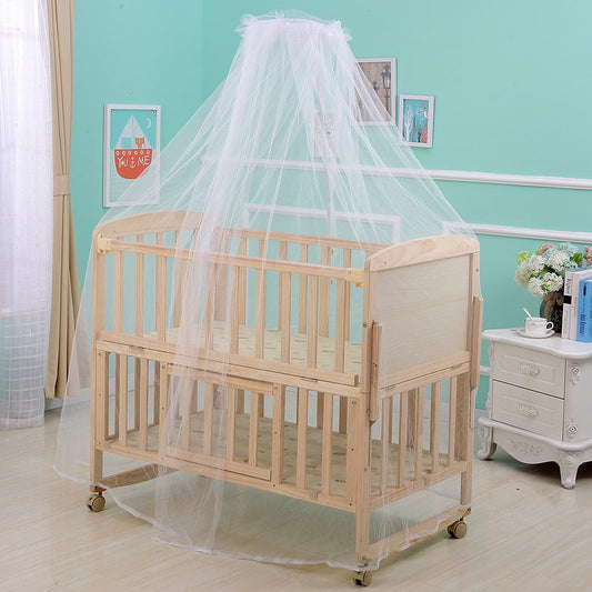 Moustiquaire Lit Bébé Bois Fermée