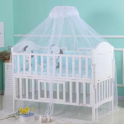 Moustiquaire Lit Bébé Fermée Lit Blanc