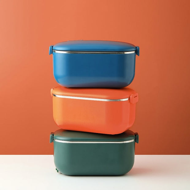 Lunch Box Chauffante Electrique Isotherme Inox Tous les Coloris