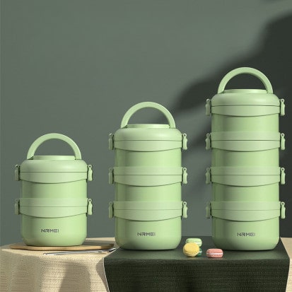 Lunch Box Thermique Isotherme Inox - Mornila™