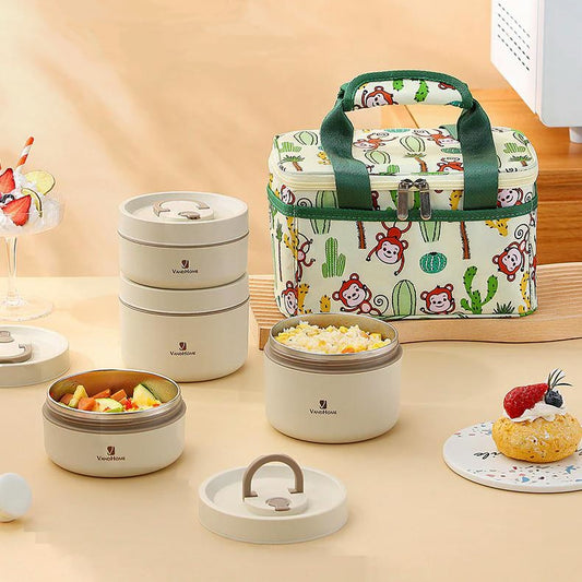 Lunch Box Isotherme Inox pour Déjeuner Présentation