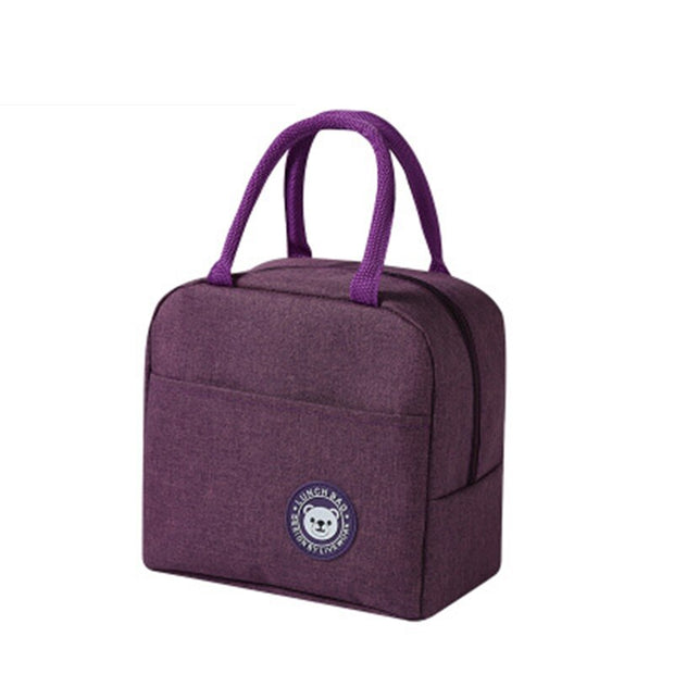 Sac Isotherme Glacière Lunch Bag 7L Violet