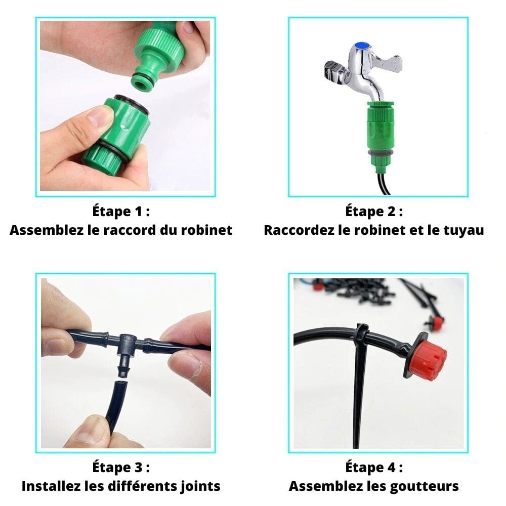 Arroseur Automatique Intelligent 10-50m Réglable