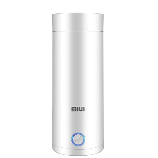 Bouilloire Électrique Portable 0.4L - Tasse Thermique Blanc
