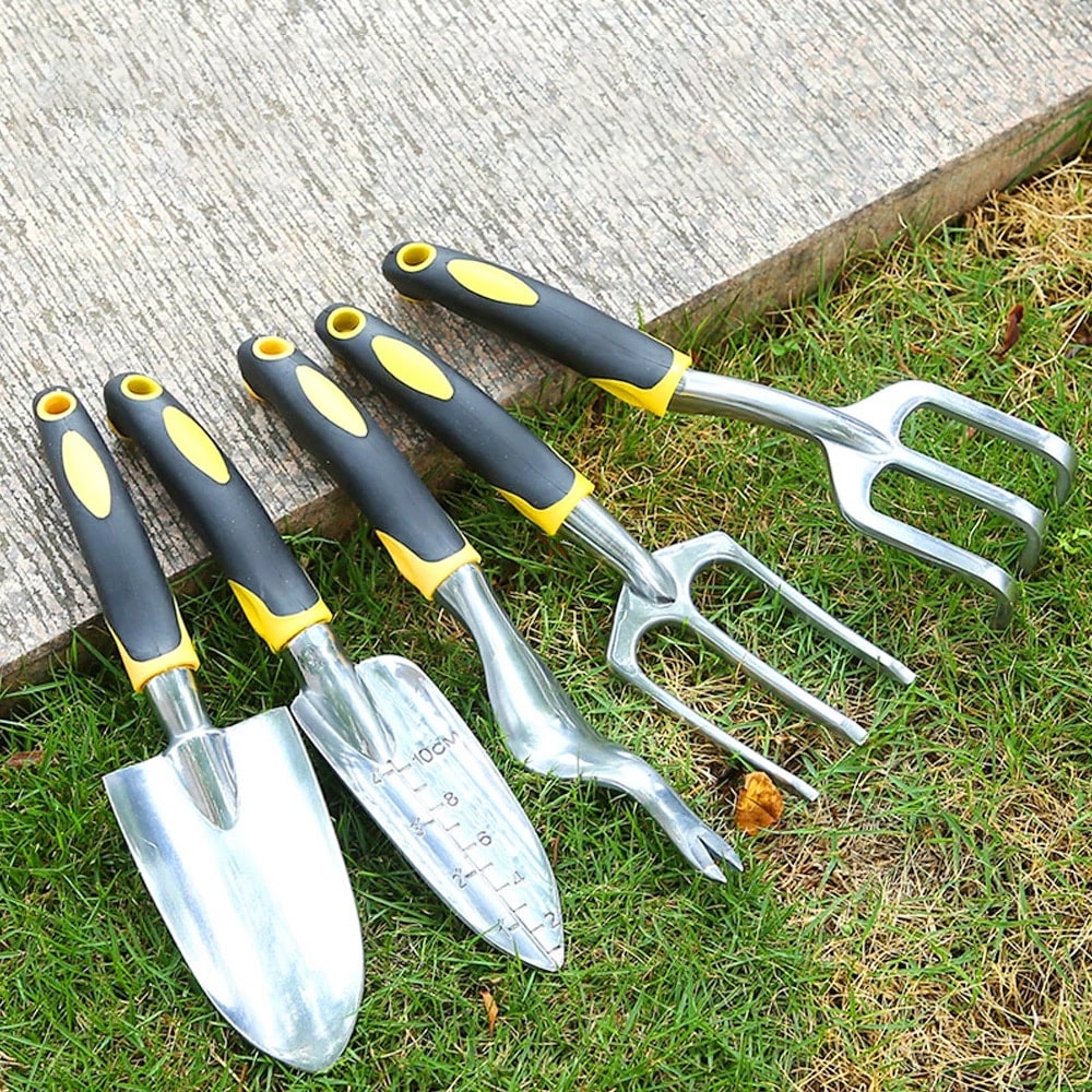 Kit de 5 Outils de Jardinage + 1 Cadeau