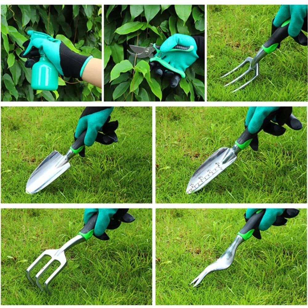 Kit de 9 Outils de Jardinage