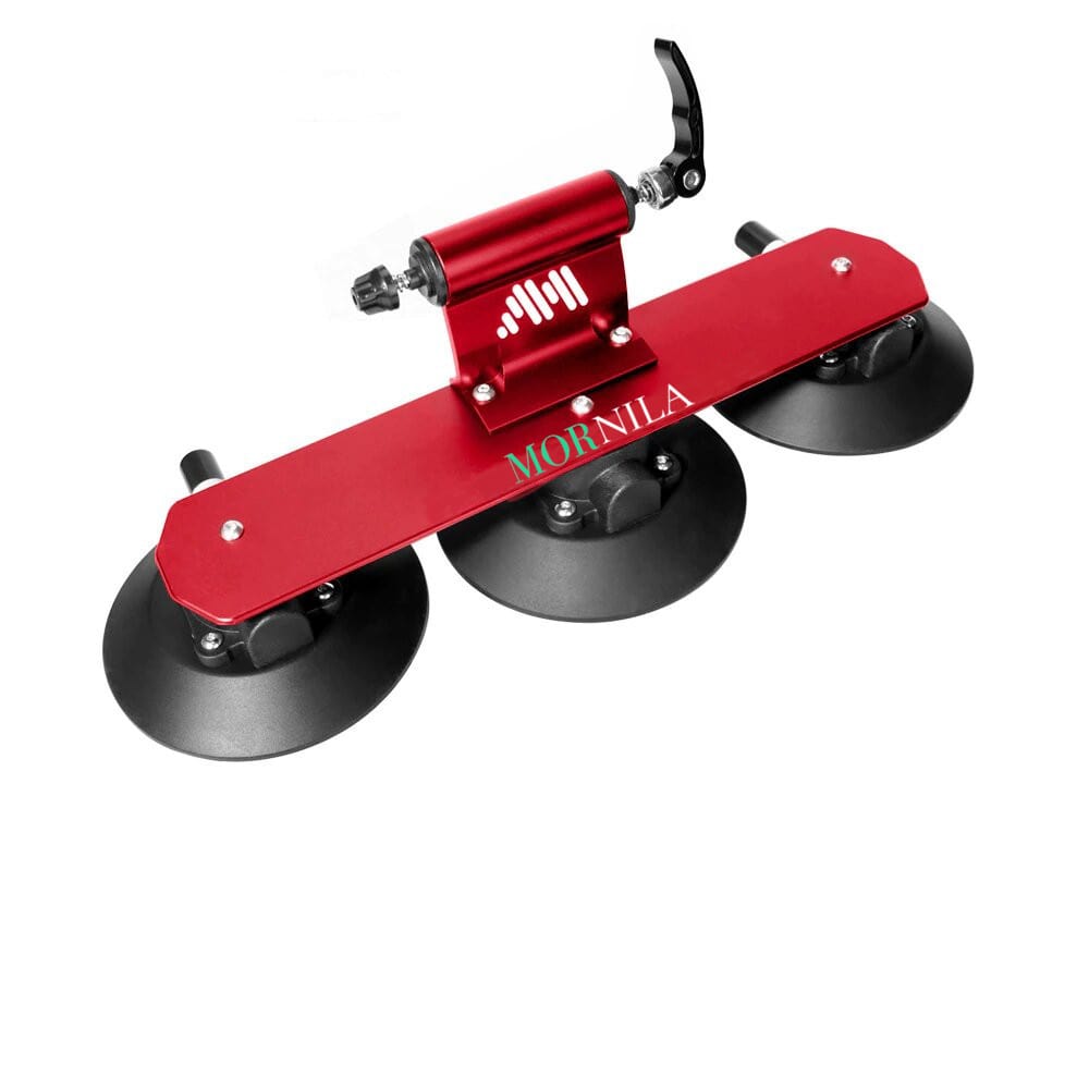 Porte-Vélo pour Toit de Voiture 1 Vélo Rouge