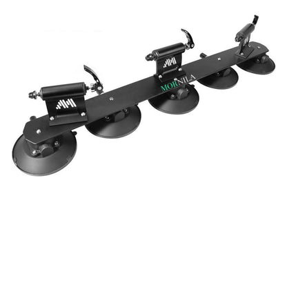 Porte-Vélo pour Toit de Voiture 3 Vélos Noir
